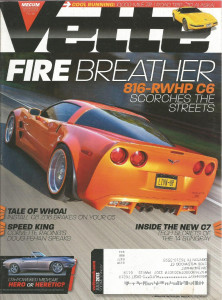 VETTE 2013 JULY - C5 BRAKE UPGRADE, NEW C7 STUDIED, RARE LS6 SHARK